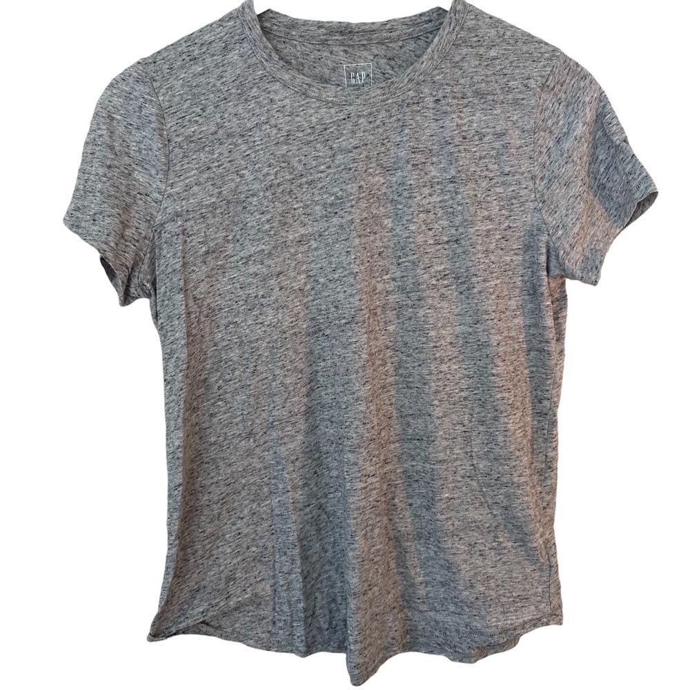 Gap vintage wash tee cotton grantite light grey t-shirt size Medium